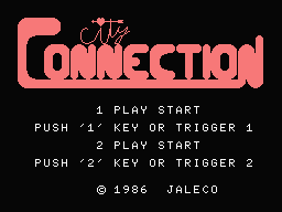 City Connection Title Screen